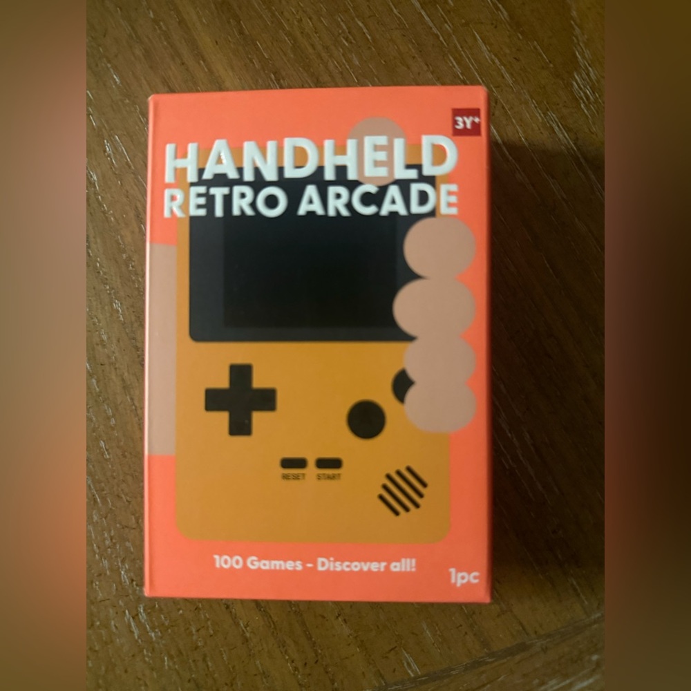 Adore Retro Arcade Handheld Console - Orange